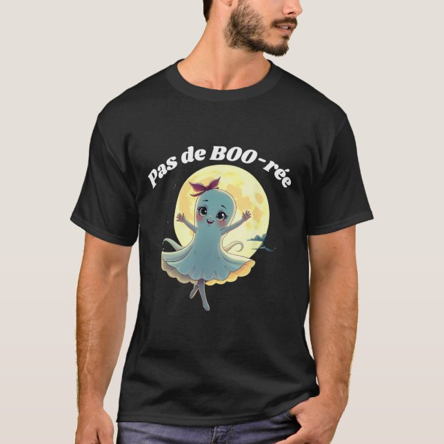 Camiseta Baile Fly Ballet Fantasma Halloween (Anverso)