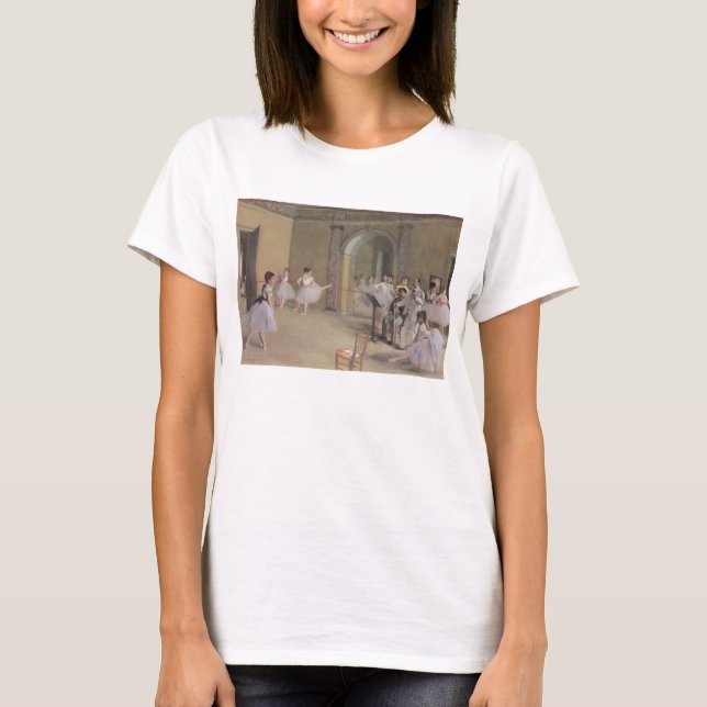Camiseta Baile Foyer en la Ópera de Edgar Degas (Anverso)