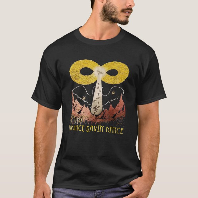 Camiseta baile gavin dance merch Mothership dance gavin dan (Anverso)