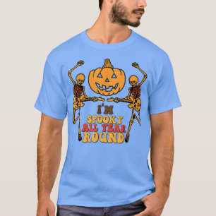 Camiseta Baile Guitar Skeleton Im Spooky Todo El Año H