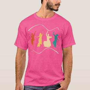 Camiseta Baile Indio Para Una Bailarina Bharatanatyam