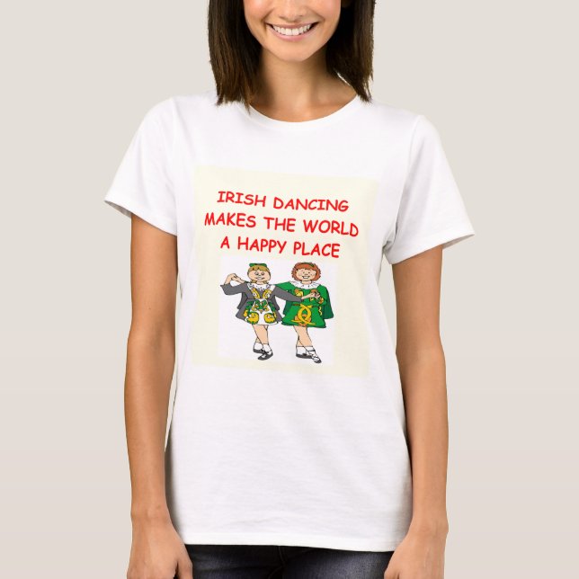 Camiseta baile irlandés (Anverso)