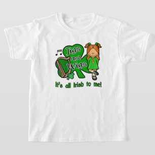 Camiseta Baile irlandés, higos y pelucas
