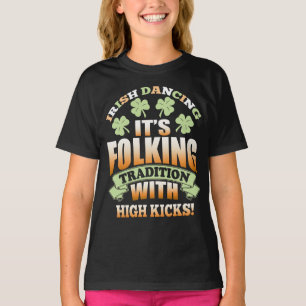 Camiseta Baile irlandés - Lema tradicional