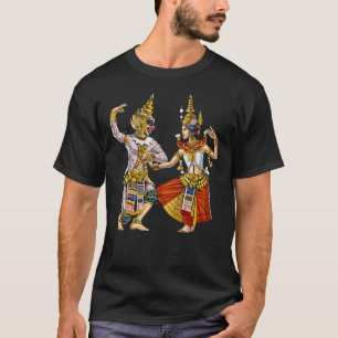Camiseta Baile Khmer Apsara de Camboya