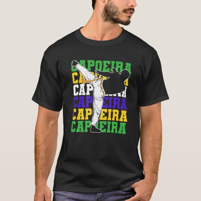 Camiseta Baile Martial Capoeira (Anverso)