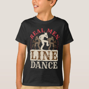 Camiseta Baile occidental de los verdaderos hombres de la l