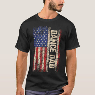 Camiseta Baile Papá Nosotros Bailarín de la Bandera America