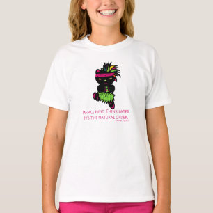 Camiseta Baile primero. Piense más adelante