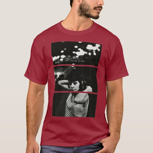 Camiseta Baile QueenNew York chica discoteca de los 70 bail (Anverso)