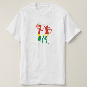 Camiseta Baile Reggae Jamaicano