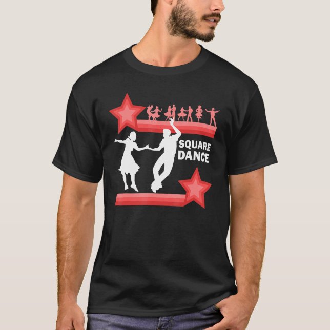 Camiseta Baile Retro de Baile Tradicional Occidental (Anverso)