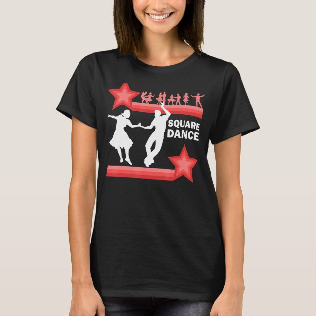 Camiseta Baile Retro de Baile Tradicional Occidental (Anverso)