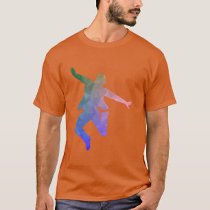 Camiseta Baile retro de Hip Hop breakdance