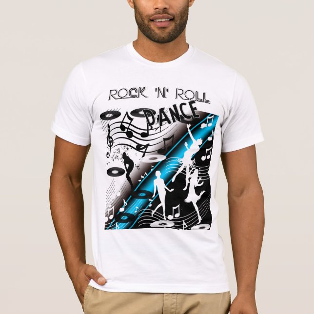 Camiseta Baile Rock 'N' Roll (Anverso)