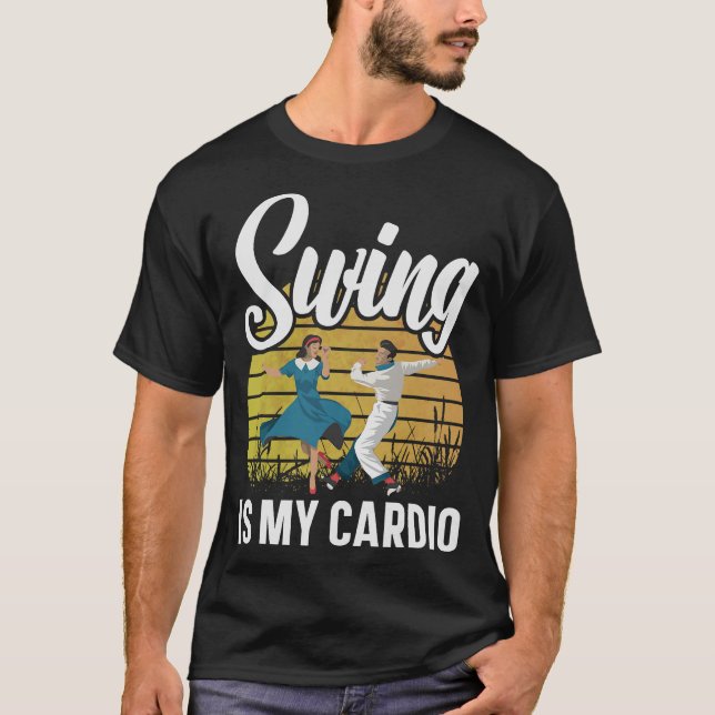 Camiseta Baile S2 Swing Baile de Swing Bailarín de Swing (8 (Anverso)