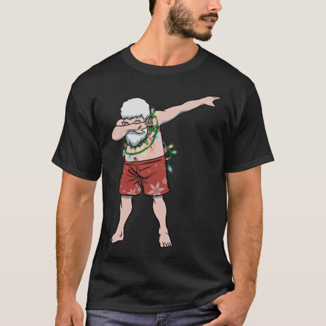 Camiseta baile santa danta hawaiana Mele Kalikimaka christm (Anverso)