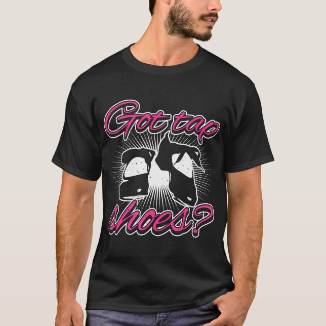 Camiseta Baile Tap y zapatillas Tap Danzante Gracioso (Anverso)