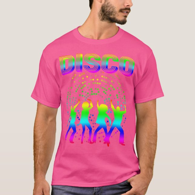 Camiseta Baile Temático Disco 70 (Anverso)