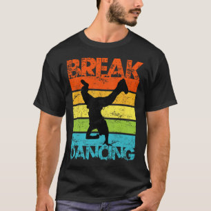 Camiseta Baile vintage B-boy Break Dance Urban Dance
