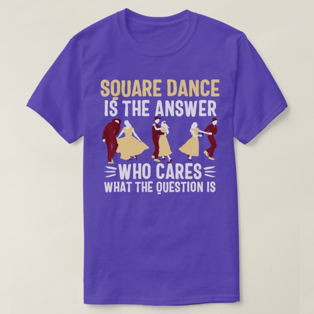 Camiseta Bailes en la plaza de hombres bailando pareja rega (Diseño del anverso)