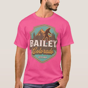 Camiseta Bailey Colorado Bigfoot Sasquatch Logo Emblem Acti