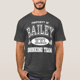 Camiseta Bailey: equipo irlandés de bebidas Día de los Patr