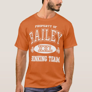 Camiseta Bailey: equipo irlandés de bebidas Día de los Patr