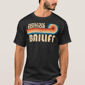 Camiseta BAILIFF Funny Job Title Profesora Cumpleaños Traba