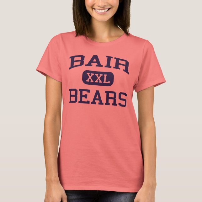 Camiseta Bair Bears Middle School Sunrise Florida (Anverso)