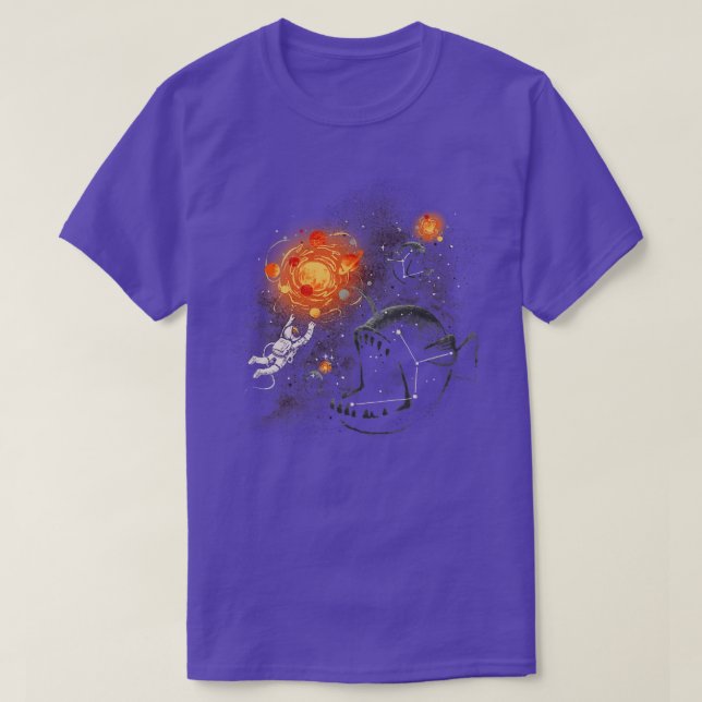 Camiseta Bait espacial (Diseño del anverso)