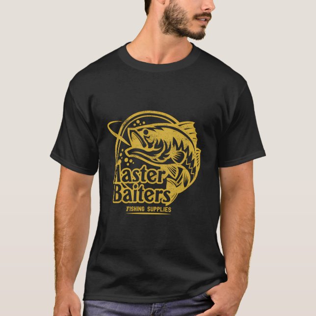 Camiseta Baiters Maestros - Pesca divertida (Anverso)