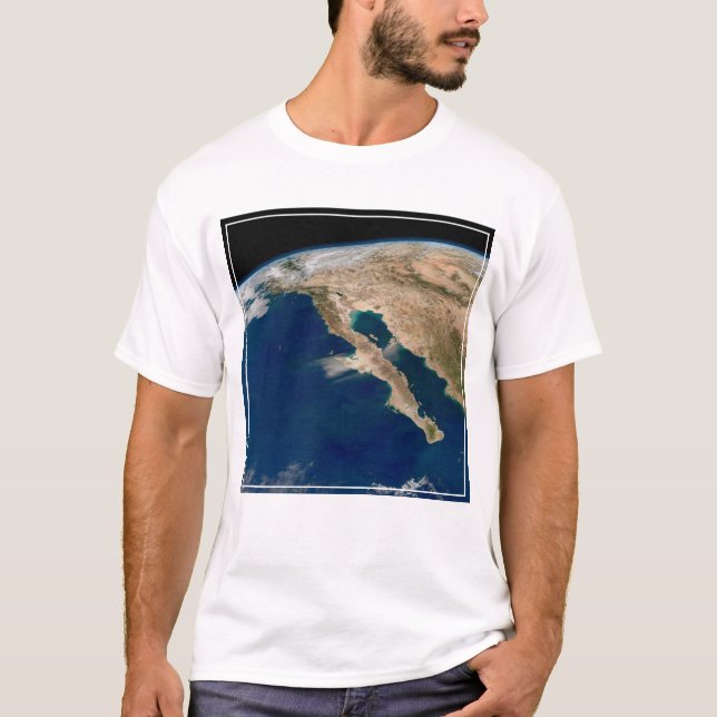 Camiseta Baja California Y La Costa Del Pacífico De México. (Anverso)