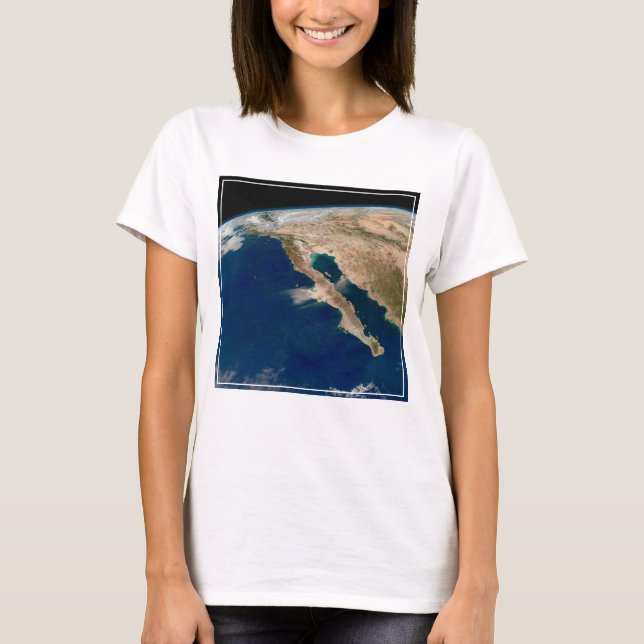 Camiseta Baja California Y La Costa Del Pacífico De México. (Anverso)