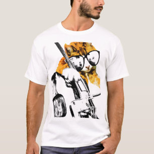 Camiseta baja del gato