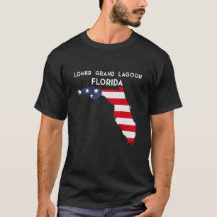 Camiseta Baja Gran Laguna Florida Estados Unidos América Tr