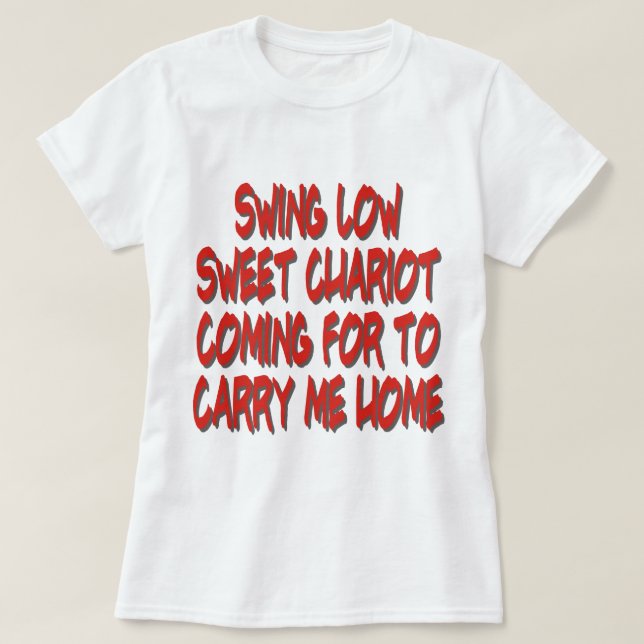 CAMISETA BAJA SUAVE CARROZA DULCE (Diseño del anverso)