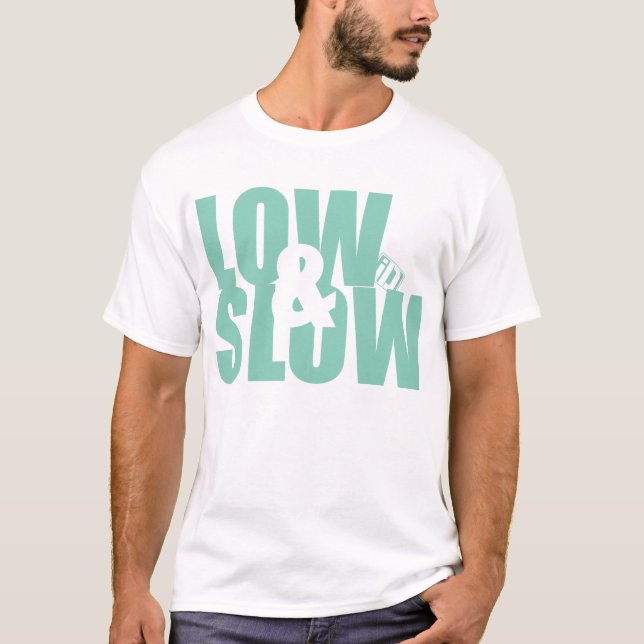 Camiseta baja y lenta (Anverso)