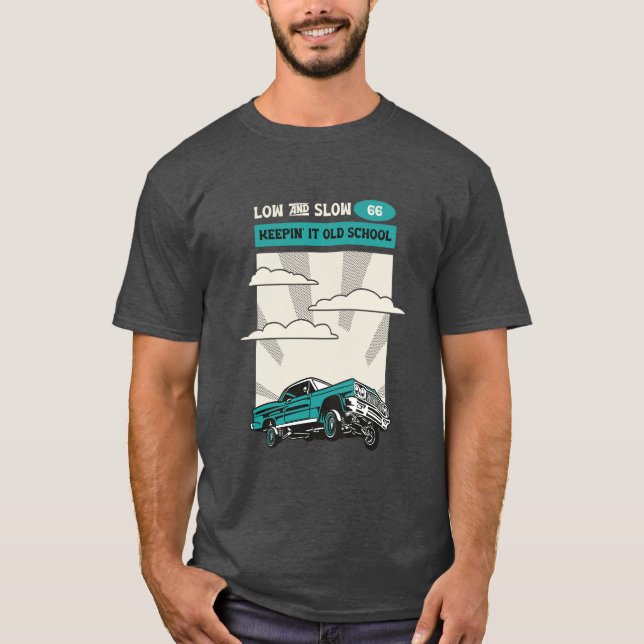 Camiseta Baja y lenta 66 piloto de bajo nivel (Anverso)