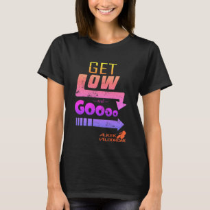 Camiseta Baja y vete - arco iris
