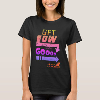 Camiseta Baja y vete - arco iris