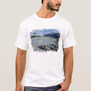 Camiseta Bajando en balsa el río Alsek