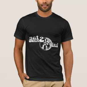 Camiseta Bajar 2 mono tee de clubbing de vinilo funky