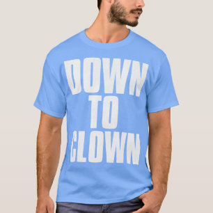 Camiseta BAJAR PARA COLOCAR LÍNEA DE Recogida divertida