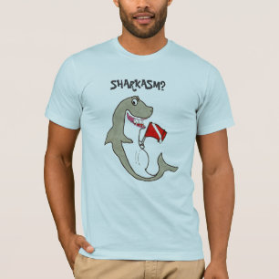 Camiseta ¿Bajar Sharkasm?
