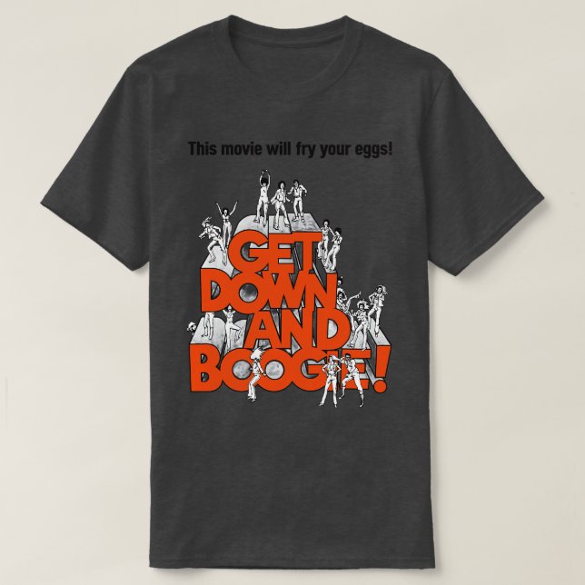 Camiseta Bajar Y Boogie Movie (Diseño del anverso)