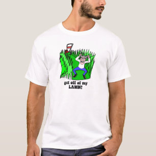 Camiseta baje de mi césped