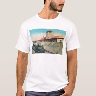 Camiseta Baje la vista del gran depósito septentrional y