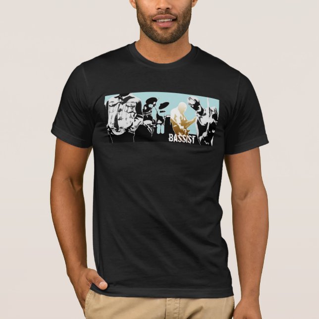 Camiseta Bajista (Anverso)