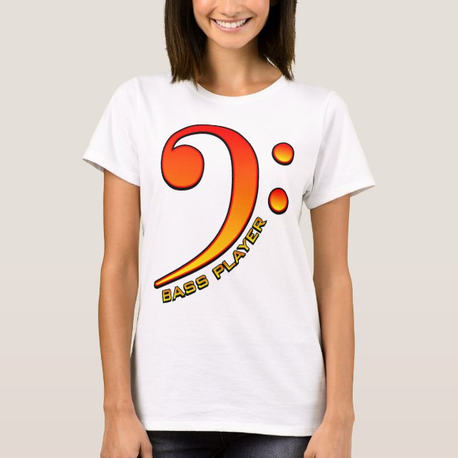 Camiseta Bajista (Clef) (Anverso)